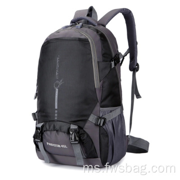 Beg perjalanan merah jambu kalis air yang langsing mudah memakai beg tahan lasak untuk perjalanan pengembaraan yang selesa dengan beg ransel yang selesa